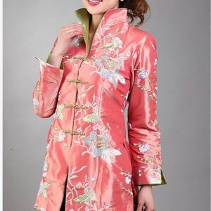 Chinese Embroidered Jacket Frog Closures